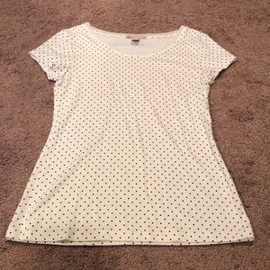Banana Republic polka dot shirt. Size Small.